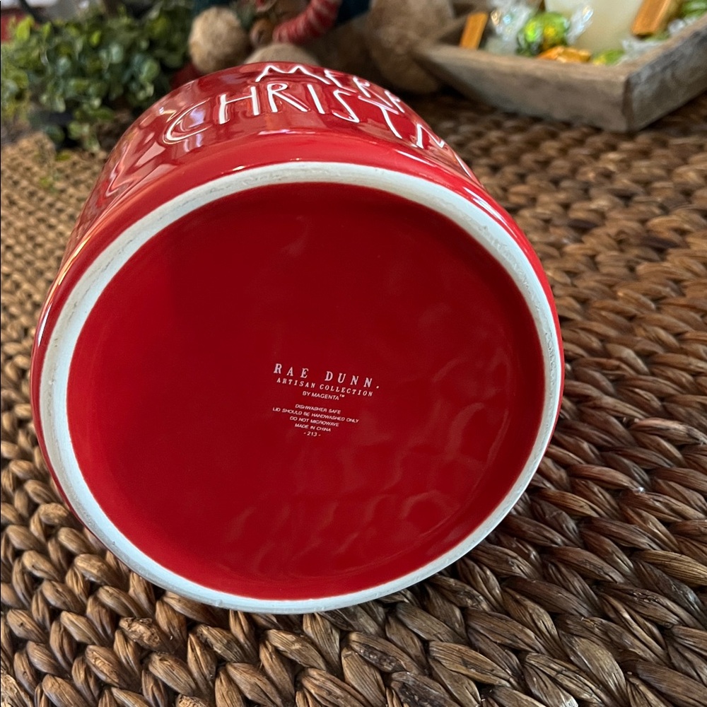 Rae Dunn Holiday Canister/ Cookie Jar - Picture 3 of 4